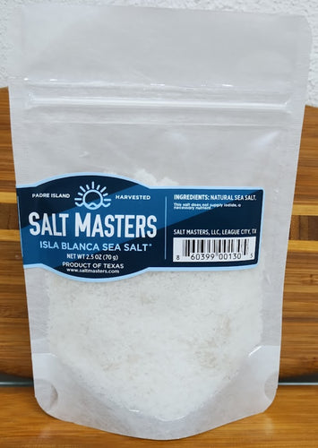 ISLA BLANCA SEA SALT 16 OZ. CHEFS POUCH