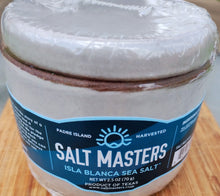 Salt Masters Branded Salt Cellar with 70 Grams Isla Blanca Sea Salt